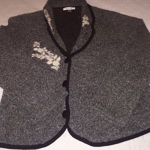 Sweater blazer
